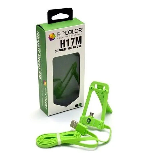 Cargador Con Soporte Micro Usb Ripcolor