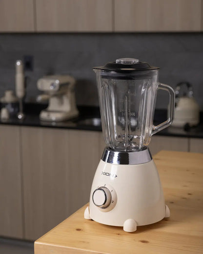 Licuadora Retro Xion 700w Jarra De Vidrio Xi-li1974 Beige