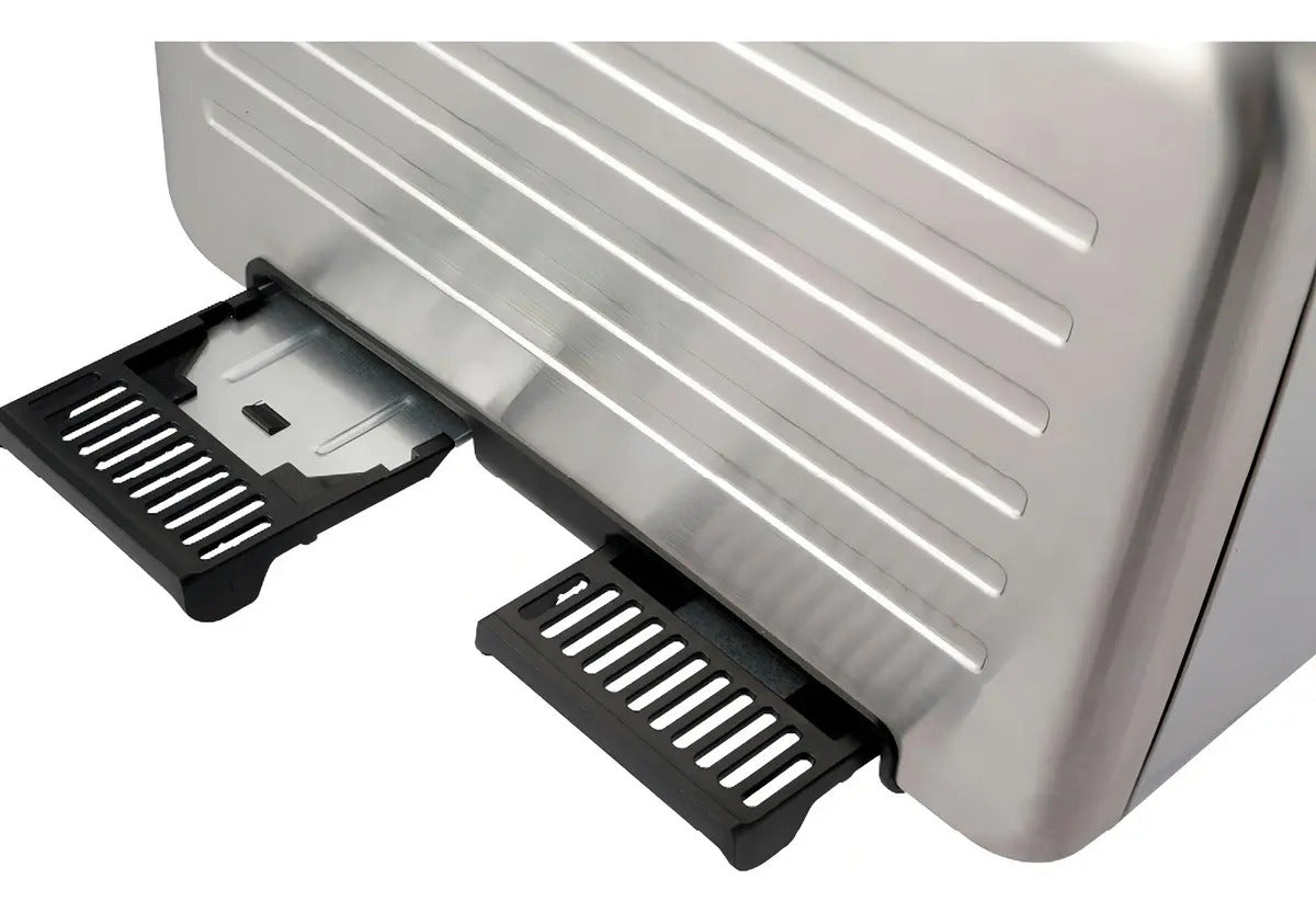 Tostadora Control Digital Smartlife 4 Panes Tod1520 Gris