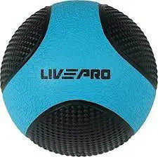 Balón Medicinal Con Pique Pvc 7kg Livepro - Negro