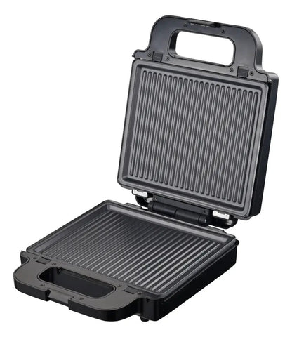 Sandwichera, Grill Y Waflera Todo En 1 Xion Xi-sw43 Gris Oscuro