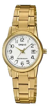 Reloj Casio Metal Dama Ltp-v002g7b2 - Dorado