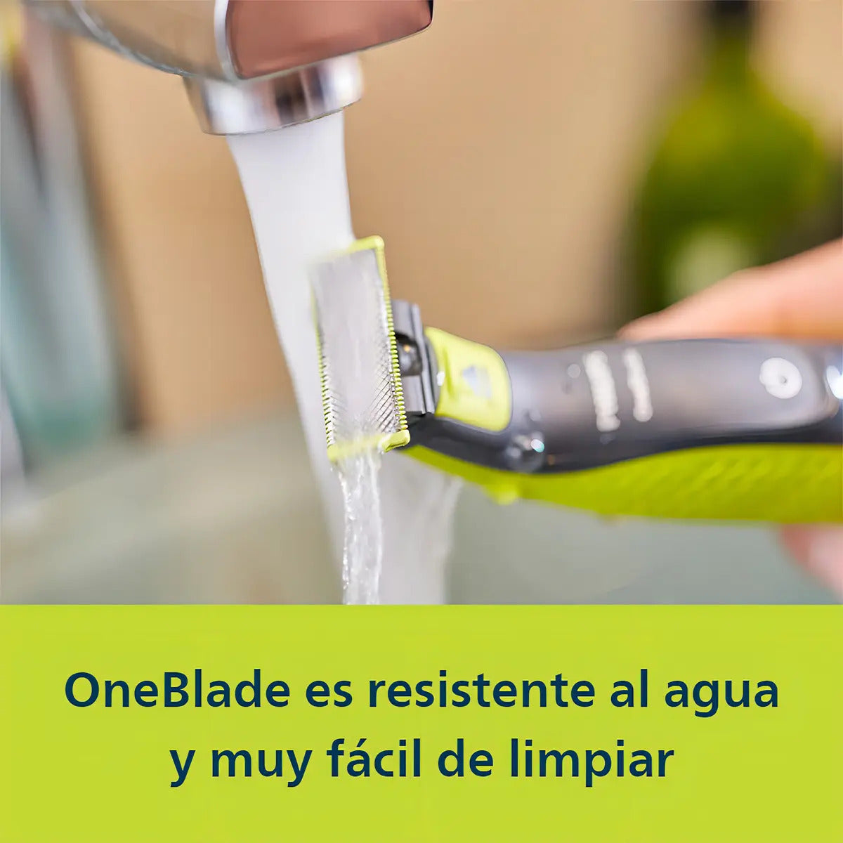 Afeitadora Philips Oneblade Seco Húmedo Qp2724 - Negro
