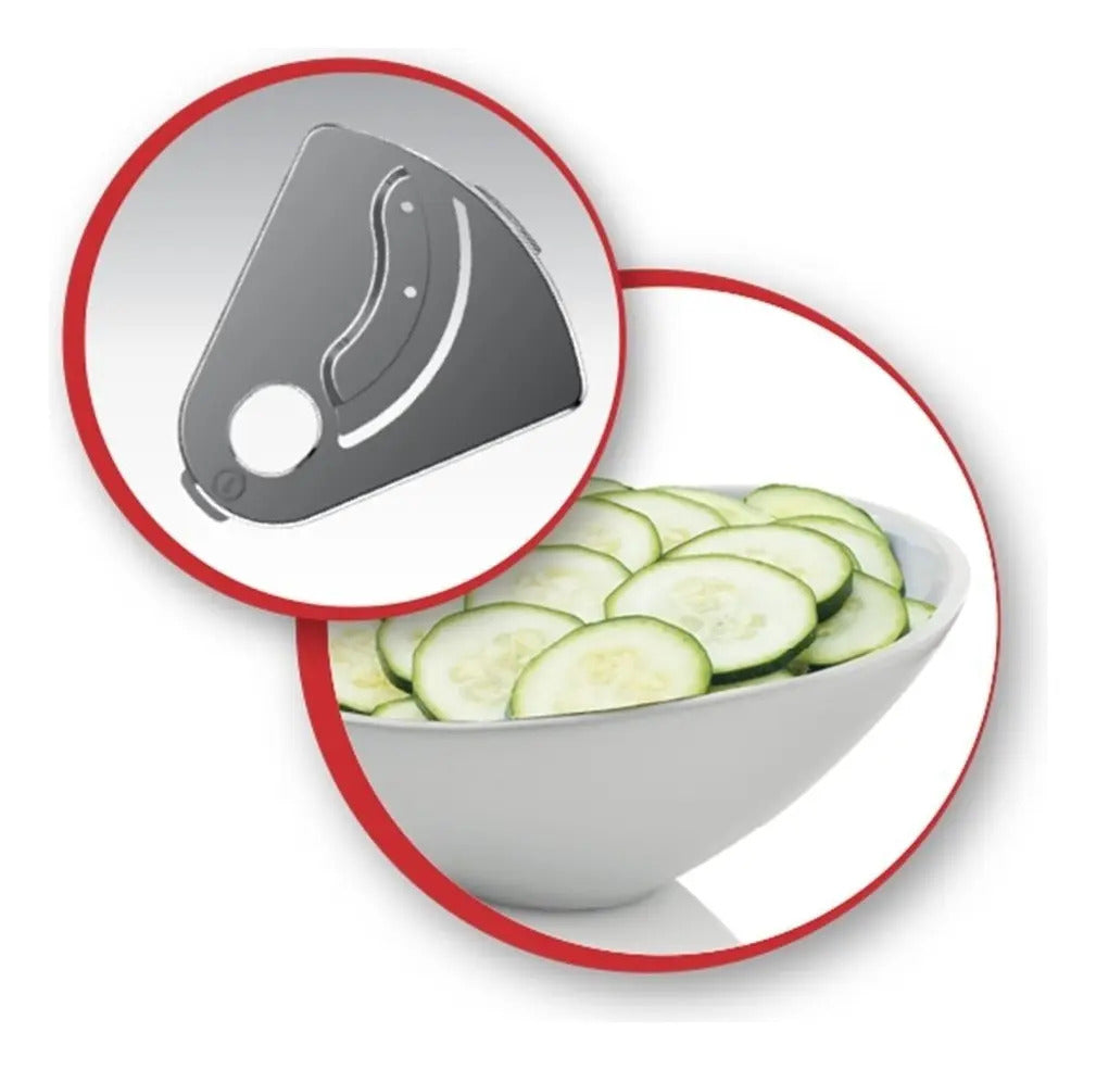 Procesadora De Alimentos Moulinex 600w 2,4lt - Blanco