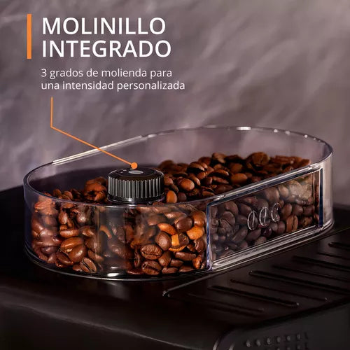 Cafetera Expreso Espumador Y Molinillo