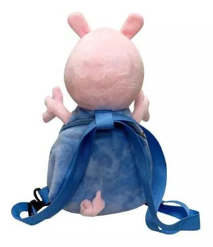 Mochila Peluche Peppa Pig 35cm