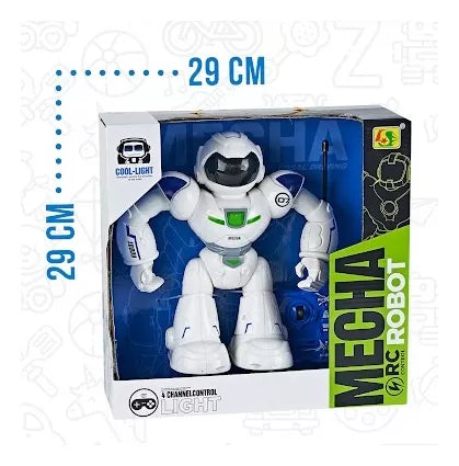 Robot Mecha Cool-light Con Control Remoto