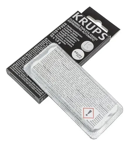 Tabletas De Limpieza X10 Para Cafeteras Krups