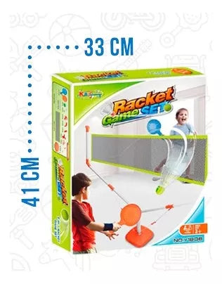 Juego De Paletas Con Red 2 En 1 Racket Game