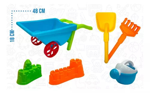 Carretilla Juego De Playa Beach Toys 49cm