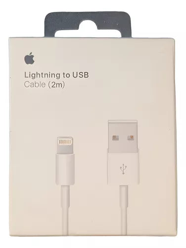 Cable De Carga USB A Lightning 2mt