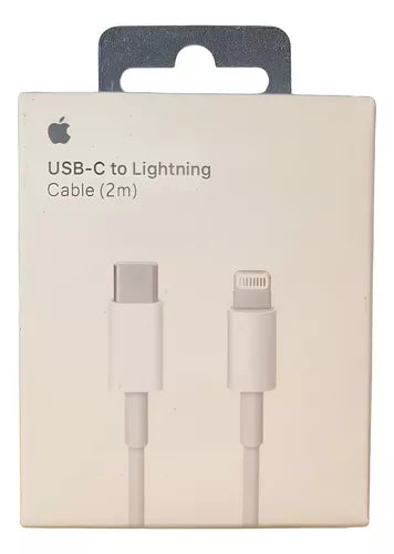 Cable De Carga USB-C A Lightning 2mt