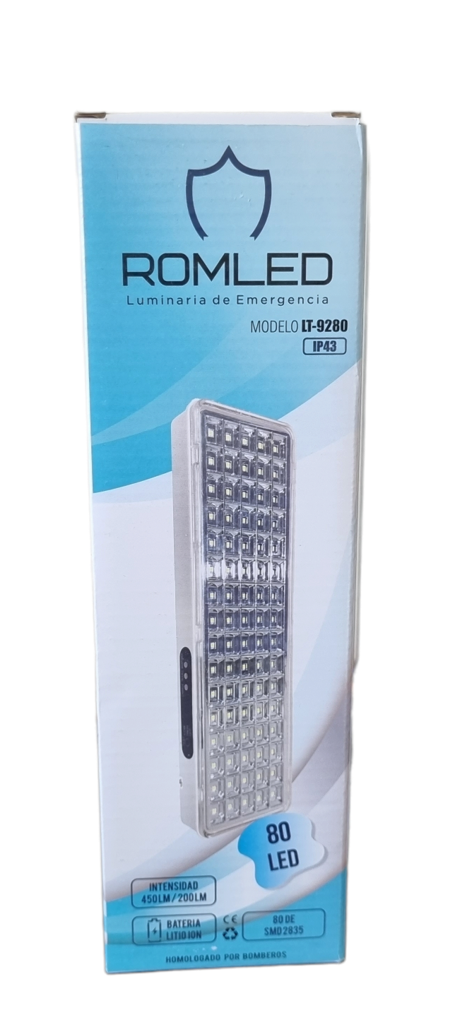 Luz De Emergencia 80 Led - Homologada