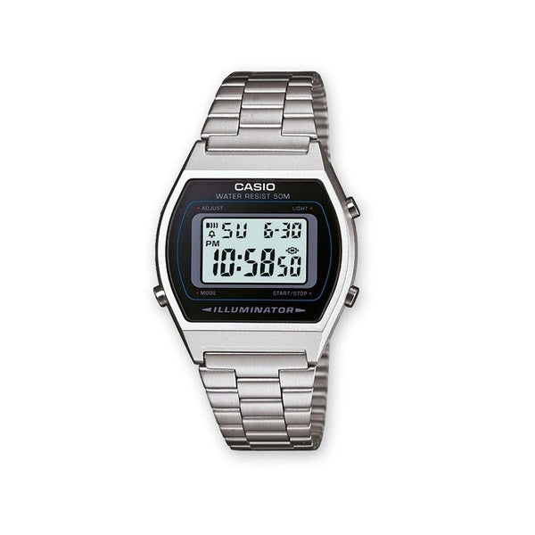 Reloj Casio Digital Acero Con Cronómetro