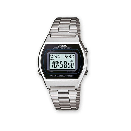 Reloj Casio Digital Acero Con Cronómetro