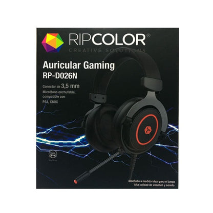 Auricular Gamer Con Micrófono - Conexión 3.55mm D026N