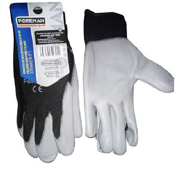 Guantes De Nylon Recubierto Poliuretano