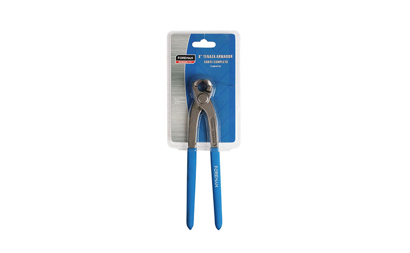 Tenaza Armador Corte Entero 8''
